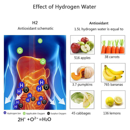 TRIVARA™   - HYDROGEN WATER BOTTLE